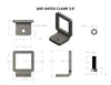BULLETPROOF HITCHES 3" BULLETPROOF ANTI-RATTLE CLAMP