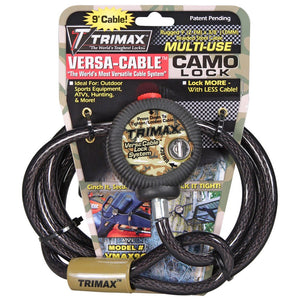 TRIMAX MULTI-USE VERSA CABLE CAMOFLAGE 9' L X 10MM TRIMAFLEX CABLE