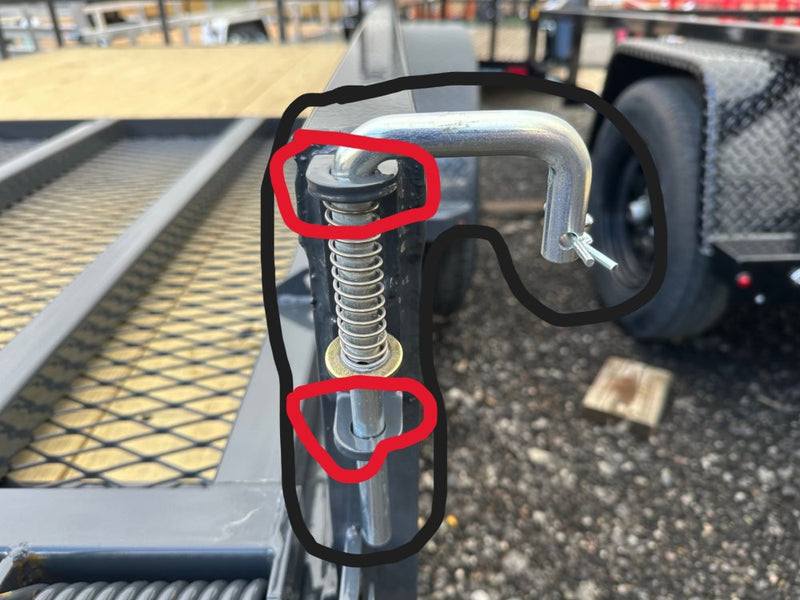 LAMAR GATE PIN ASSEMBLY - ALL PARTS INCLUDED