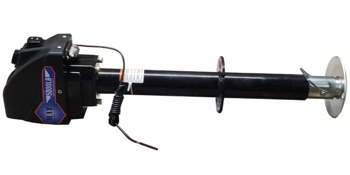 MAT ELECTRIC POWER JACK 5K BLACK MAT 14" TRAVEL + 8" DROPLEG