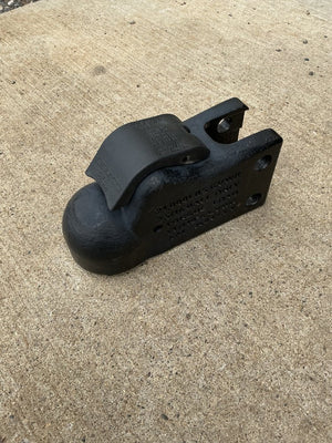 DEMCO COUPLER W/EZ LATCH, 2-5/16" BALL, 21K, C-CHANNEL MOUNT, ADJUSTABLE