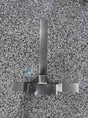 LEGEND ALUMINUM ENCLOSED WALL MOUNT SPARE TIRE CARRIER, UNIVERSAL DRILLED, 5X4.5 , 6X5.5, 8X5.5