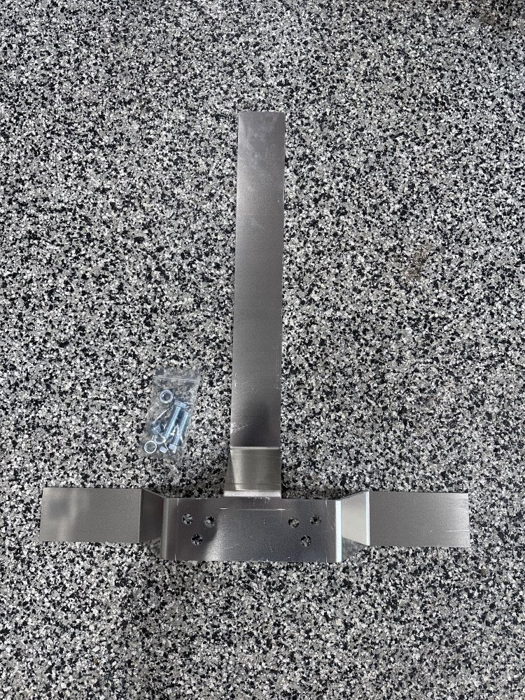 LEGEND ALUMINUM ENCLOSED WALL MOUNT SPARE TIRE CARRIER, UNIVERSAL DRILLED, 5X4.5 , 6X5.5, 8X5.5