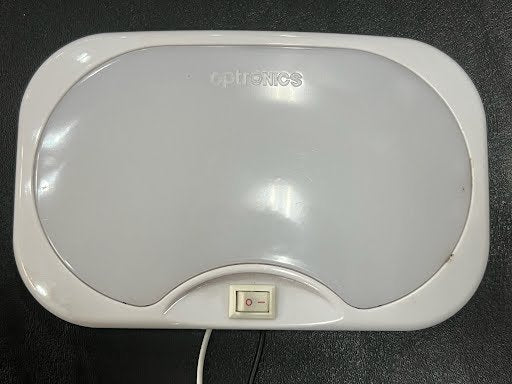 TECNIQ DOME SURFACE LIGHT 6" - RECTANGLE - WITH SWITCH
