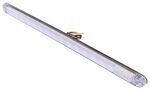 OPTRONICS LED TAIL LIGHT, STOP, TURN, & REVERSE, 19 DIODE, CLEAR LENS, 20-1/2"X1" OVAL - 3 WIRE