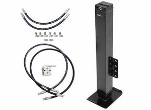 ATLAS IV DOUBLE-ACTION 10K HYDRAULIC JACK W/ CONNECTION KIT FOR DUMP TRAILER, 26" TRAVEL, 10K CAP