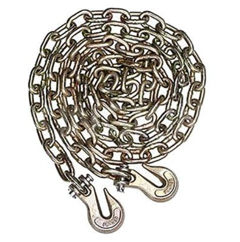 TPP - 20' LONG TRANSPORT CHAIN, 5/16" X 20', G70, 4.7K, 8MM HOOKS