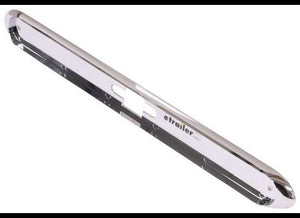 CHROME BASE BEZEL FOR MCL70 AND STL69 SERIES THIN LINE LED LIGHT, SURFACE MOUNT, 16-5/16"L X 1-5/8"W