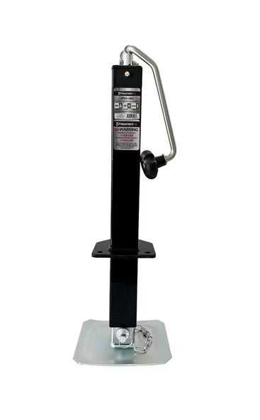 TPP TOPWIND DROPLEG JACK 15" LIFT, 7K LIFT , 8K SUPPORT, SQUARE A-FRAME BOLT ON