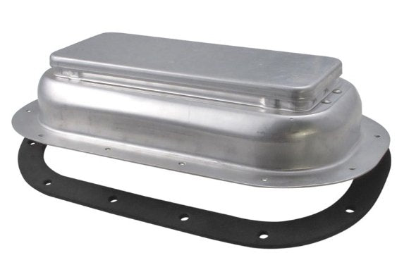 EXTERIOR POP-UP ROOF VENT OR SALEM SIDE VENT, ALUMINUM, 12"X8" VENT SIZE, WITH GASKET AND SCREEN