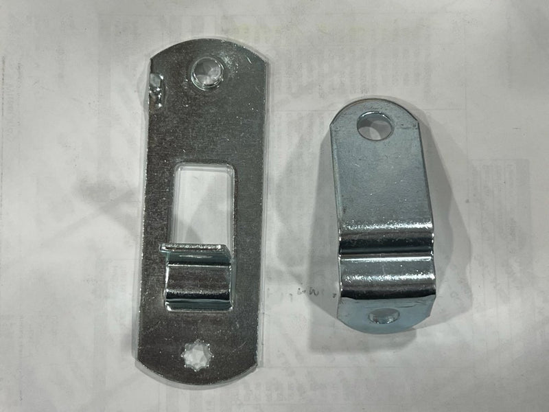 FAB DOOR LOCK HASP 4.75IN OC ZINC